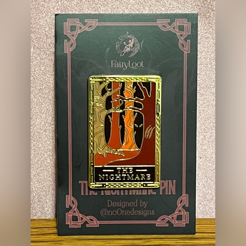 Fairyloot The Nightmare Pin